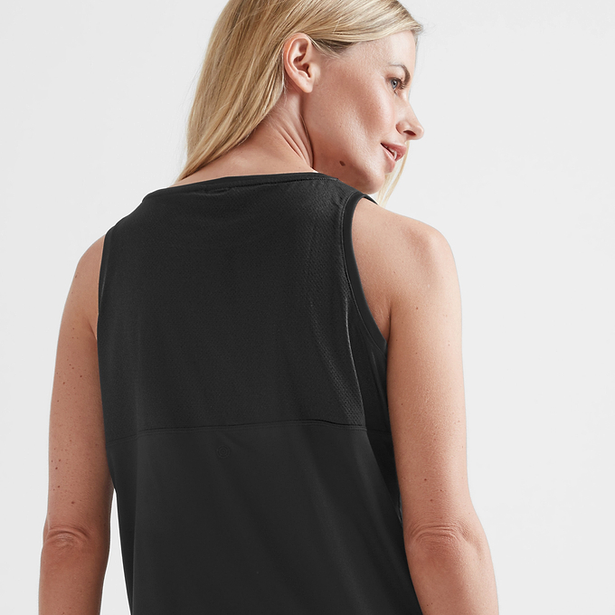 Sayley Womens Tech Vest - Black