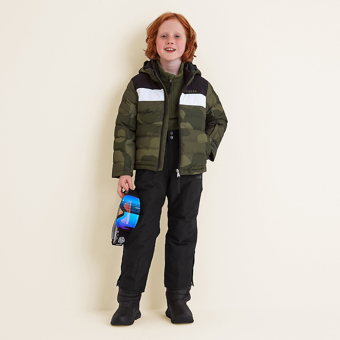 Slalom Kids Salopette - Black