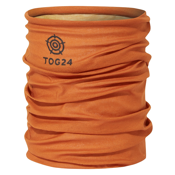 Snood Multifunctional Neck Warmer - Dark Orange