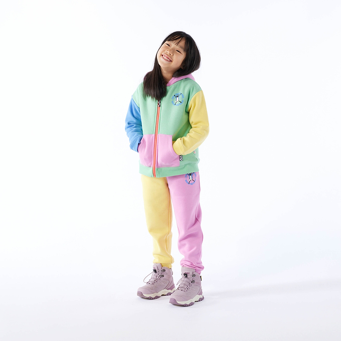 Southdown Kids Shaun the Sheep Zip Sweat - Grass Green