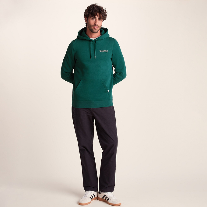 Stockton Mens Hoody - Dark Turquoise