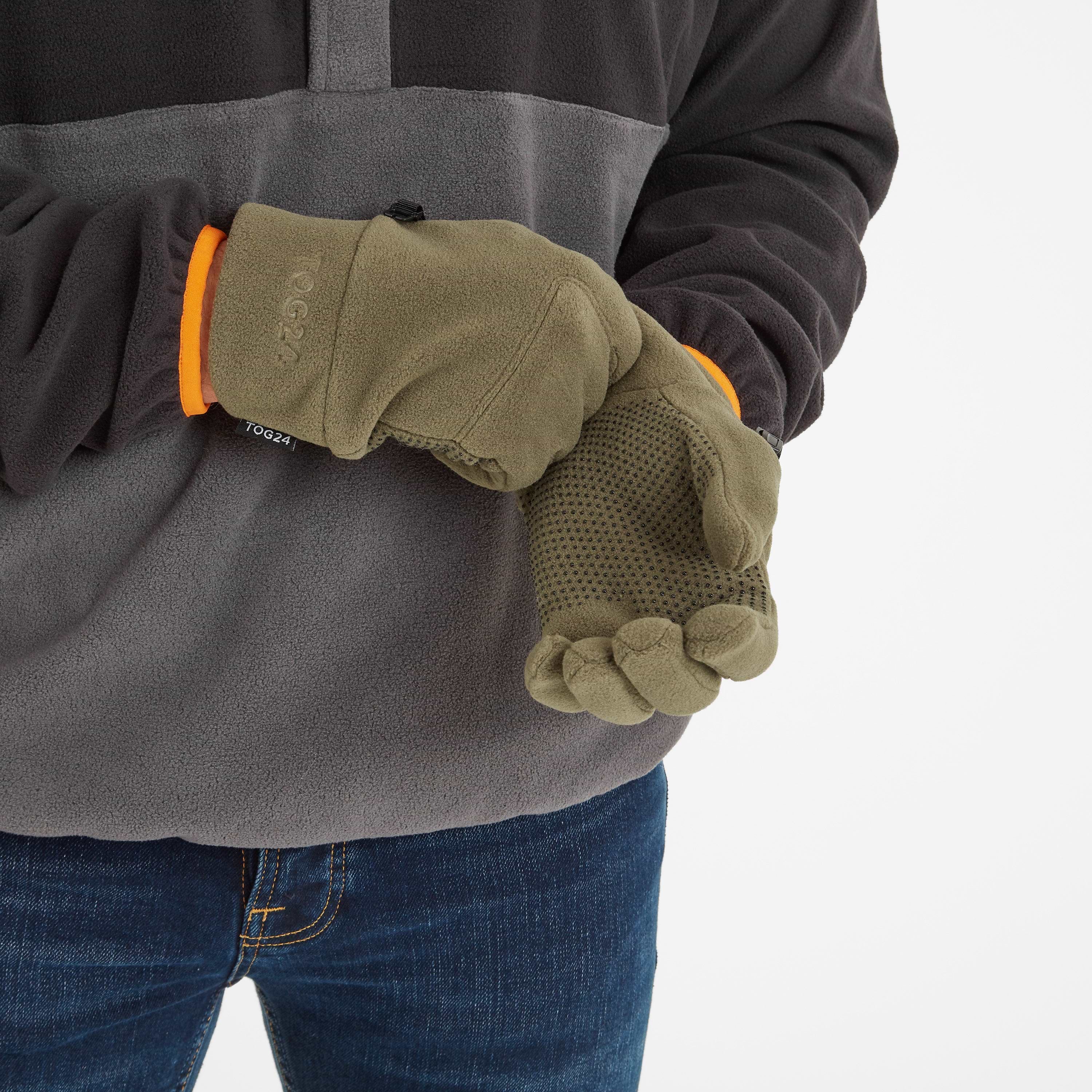 Stride Microfleece Gloves - Khaki – TOG24