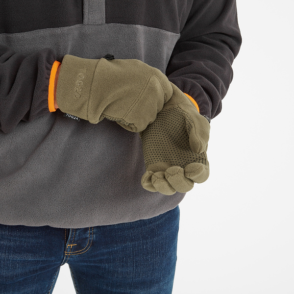 Stride Microfleece Gloves - Khaki – TOG24