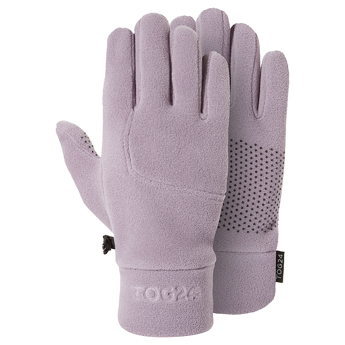Stride Microfleece Gloves - Dusky Lilac