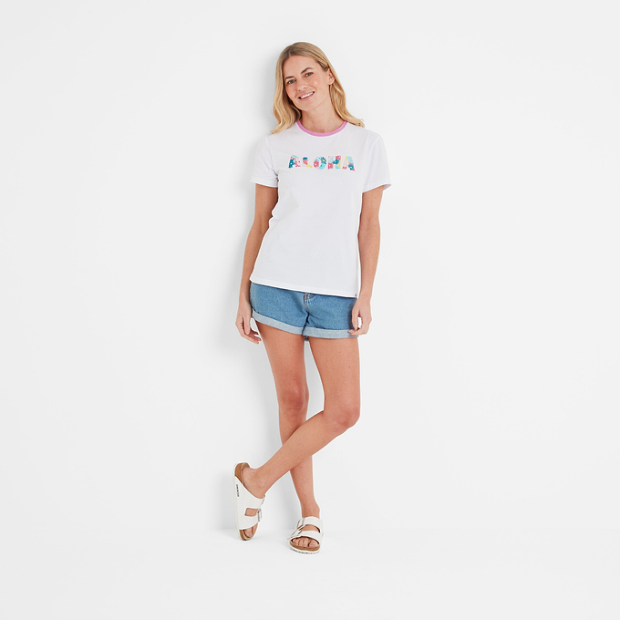 Susan Womens T-Shirt - Optic White