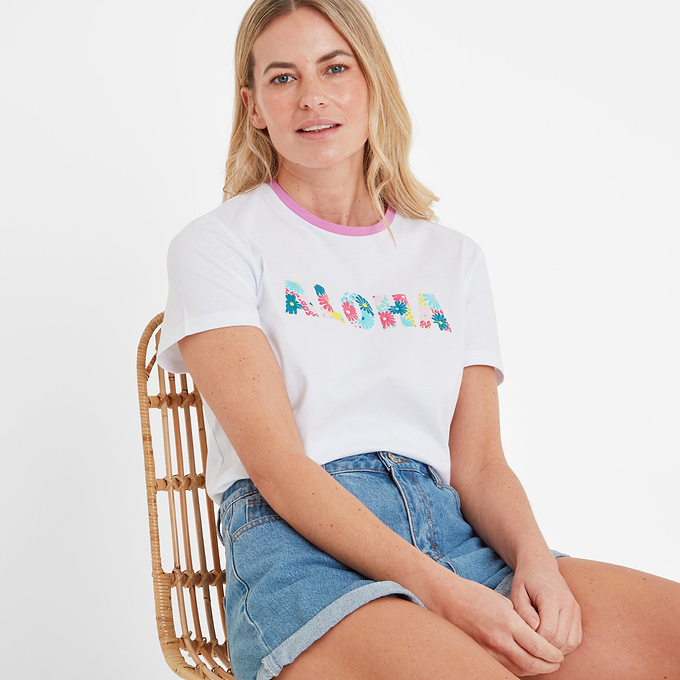 Susan Womens T-Shirt - Optic White