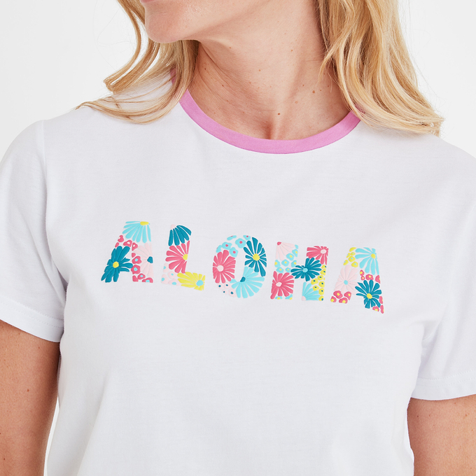 Susan Womens T-Shirt - Optic White