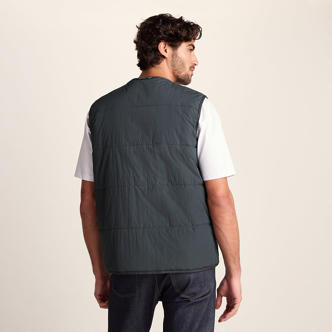 Sutterby Mens Shower Resistant Insulated Gilet - Deep Slate