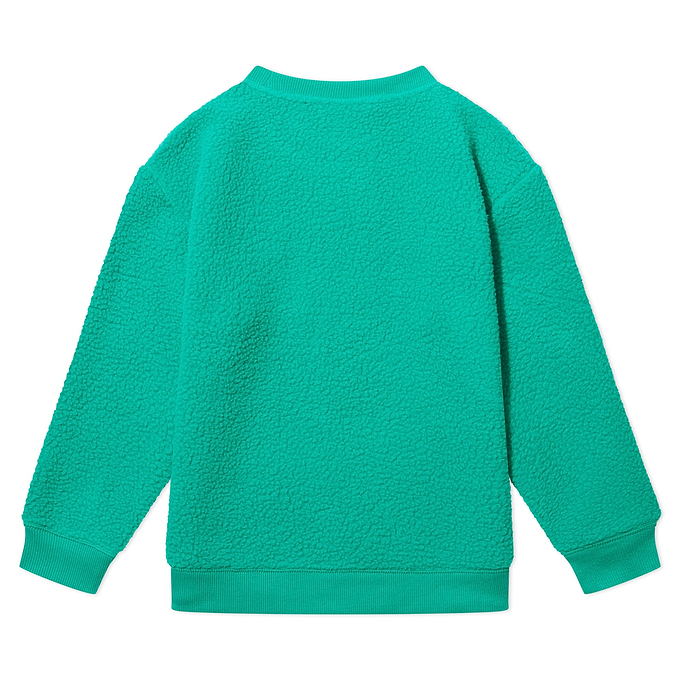 Swaledale Kids Shaun the Sheep Sherpa Sweat - Jungle Green