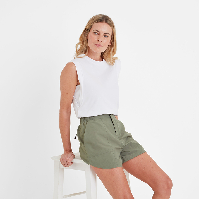 Tempo Womens Shorts - Faded Khaki