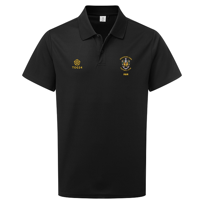 Brighouse Town FC Mens - Torres Tech Polo Black