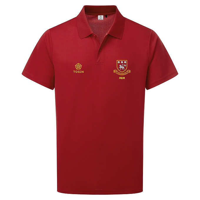 Cleckheaton RUFC Mens - Torres Tech Polo Chilli