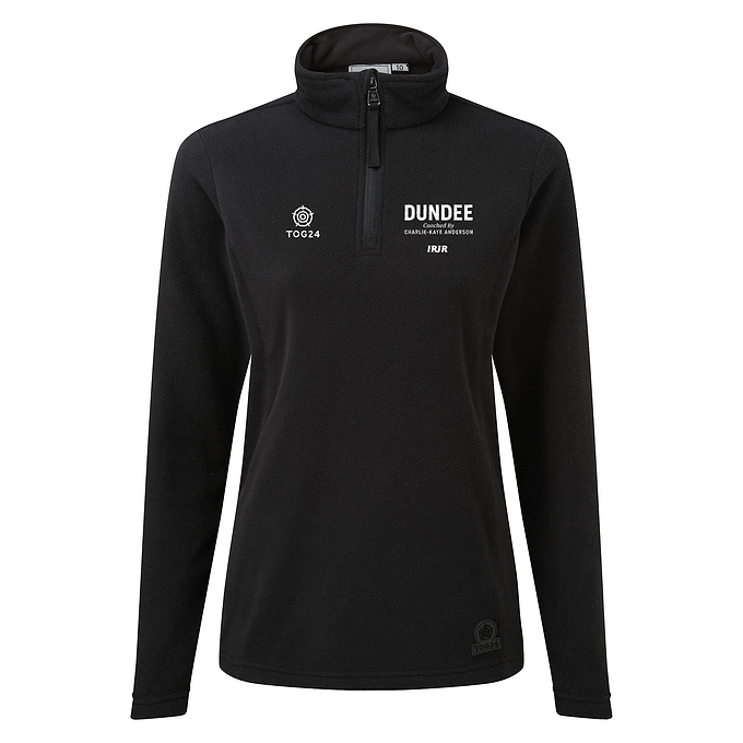 Charlie-Kaye Anderson Ice Skating Womens - Treeton Fleece Zipneck Black