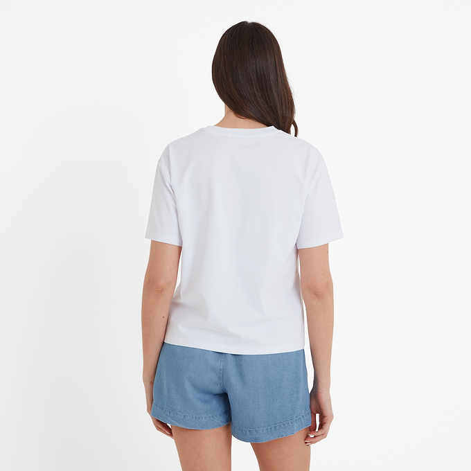 Trissy Womens T-Shirt - Optic White