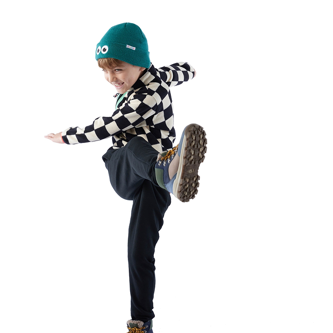 Uda Kids Shaun the Sheep Knit Hat - Jungle Green