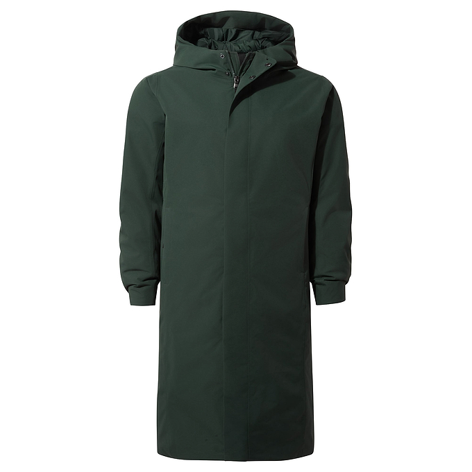 Uma Womens Waterproof Down Parka - Racing Green