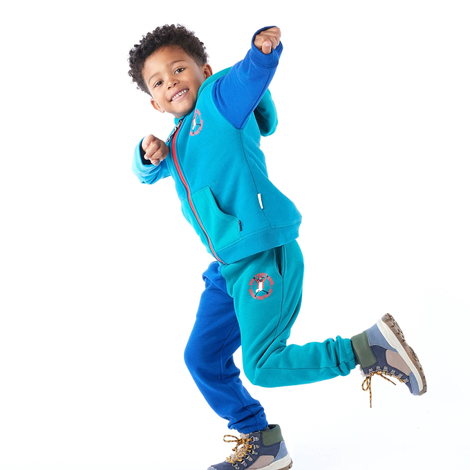 Valais Kids Shaun the Sheep Sweat Pant - Jungle Green