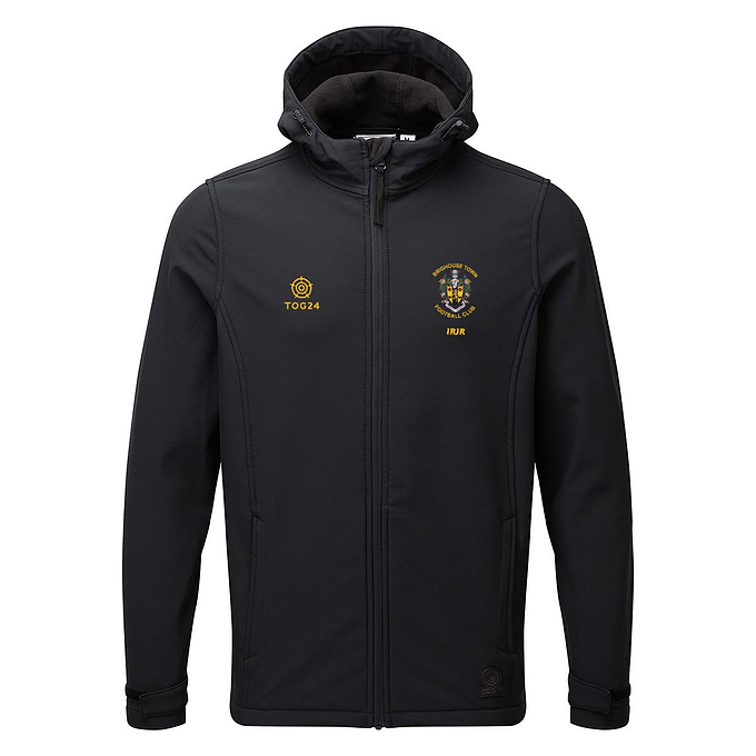 Brighouse Town FC Mens - Valley Softshell Hoody Black
