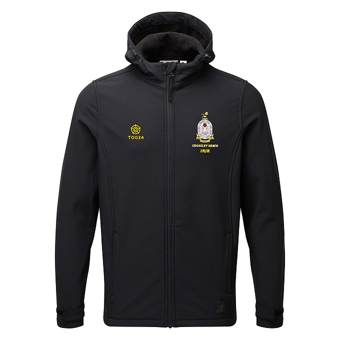Crossley Heath Mens - Valley Softshell Hoody Black