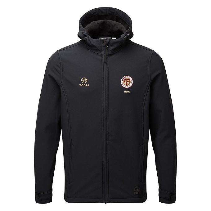 Lightcliffe CC Mens - Valley Softshell Hoody Black