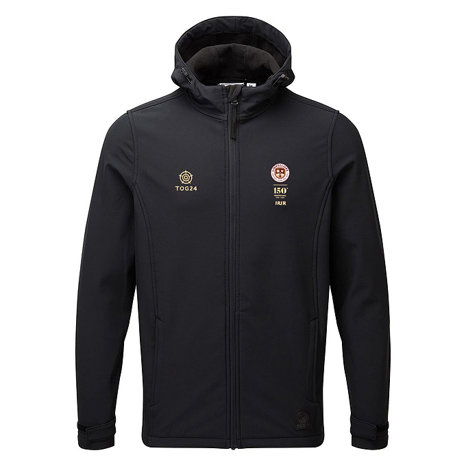 Lightcliffe CC Mens - Valley Softshell Hoody Black