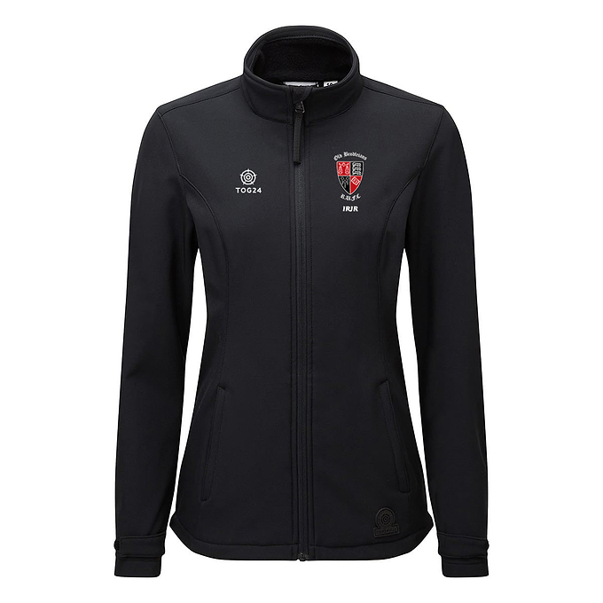 Old Brodleians Womens - Valley Softshell Jacket Black