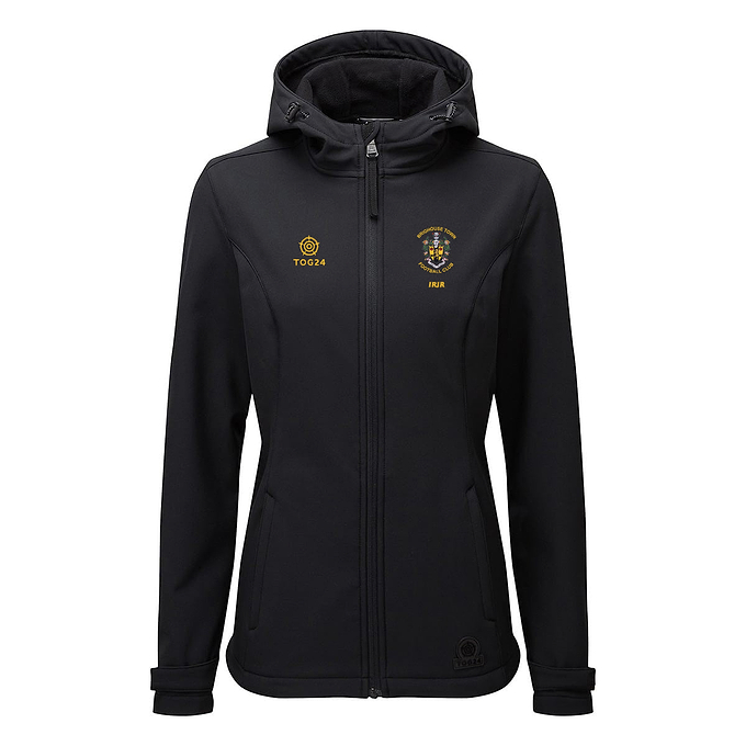 Brighouse Town FC Womens - Valley Softshell Hoody Black