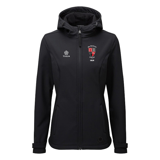 Old Brodleians Womens - Valley Softshell Hoody Black