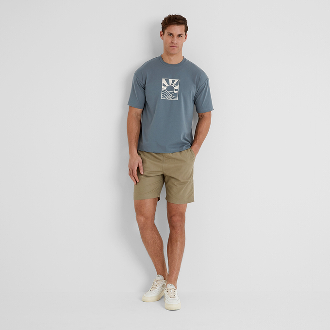 Varga Mens T-Shirt - Blue Dolphin