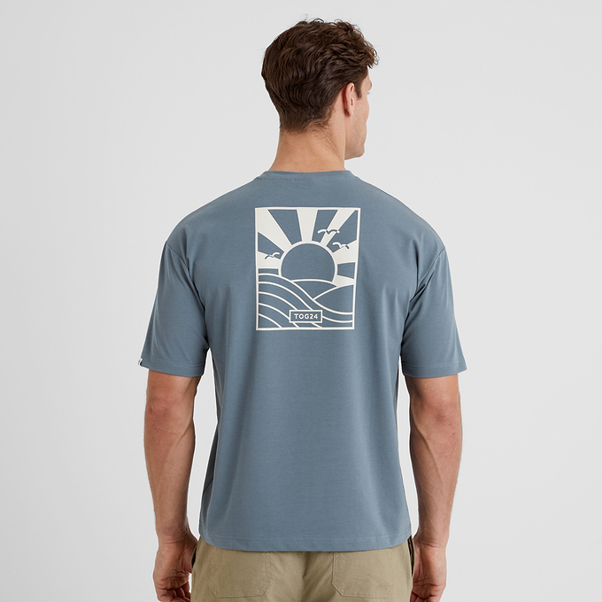 Varga Mens T-Shirt - Blue Dolphin