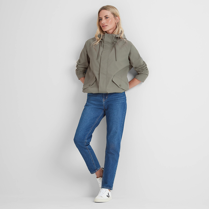 Vena Womens Waterproof Jacket - Pale Khaki