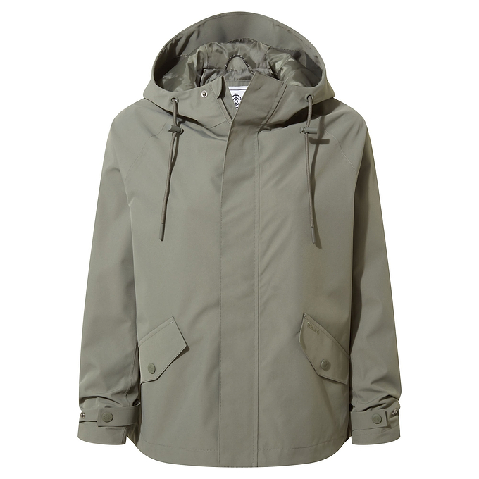 Vena Womens Waterproof Jacket - Pale Khaki