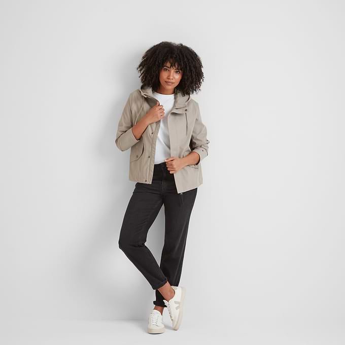 Vena Womens Waterproof Jacket Dark Taupe – TOG24