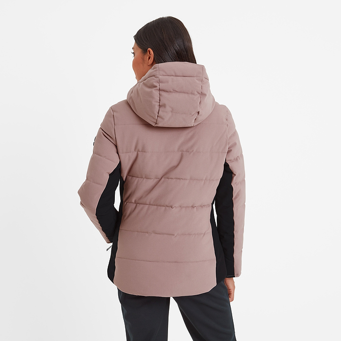 Vermont Womens Ski Jacket - Black/Faded Pink