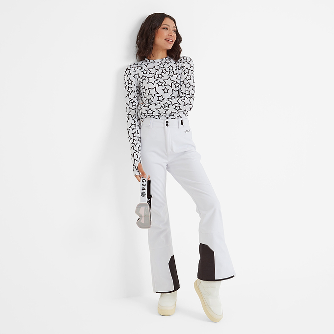 Vista Womens Salopettes Regular - Optic White