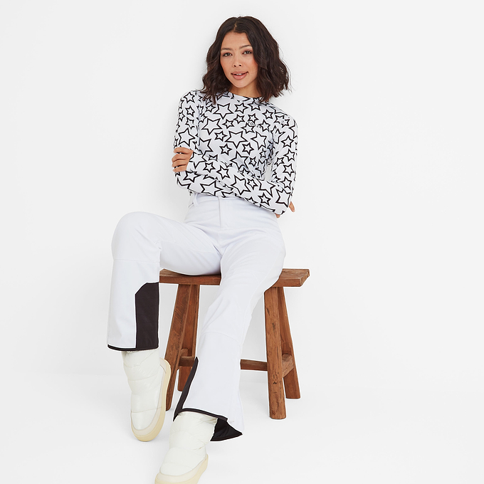 Vista Womens Salopettes Regular - Optic White