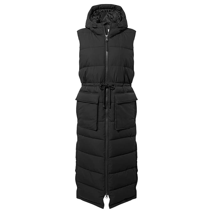Everlast Womens Hooded Longline Puffer Jacket Black 12 Everlast Womens Hooded Longline Puffer Jacket Black 12