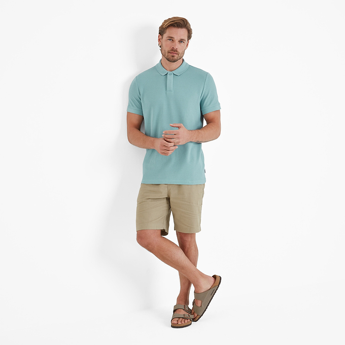 Wexler Mens Polo Shirt - Light Sky