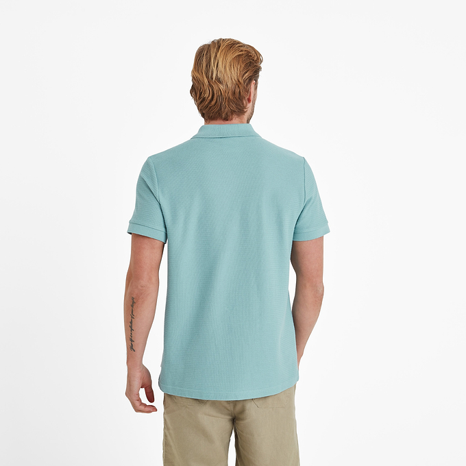 Wexler Mens Polo Shirt - Light Sky