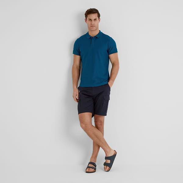Wexler Mens Polo Shirt Deep Sea Blue – TOG24