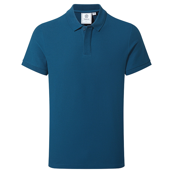 Wexler Mens Polo Shirt - Deep Sea Blue