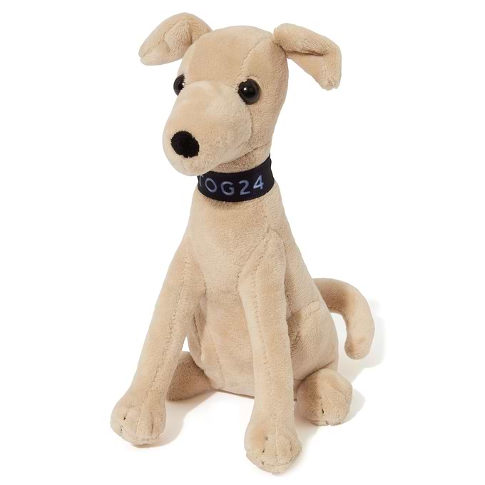 Frank Whippet Plush Toy Buscuit TOG24