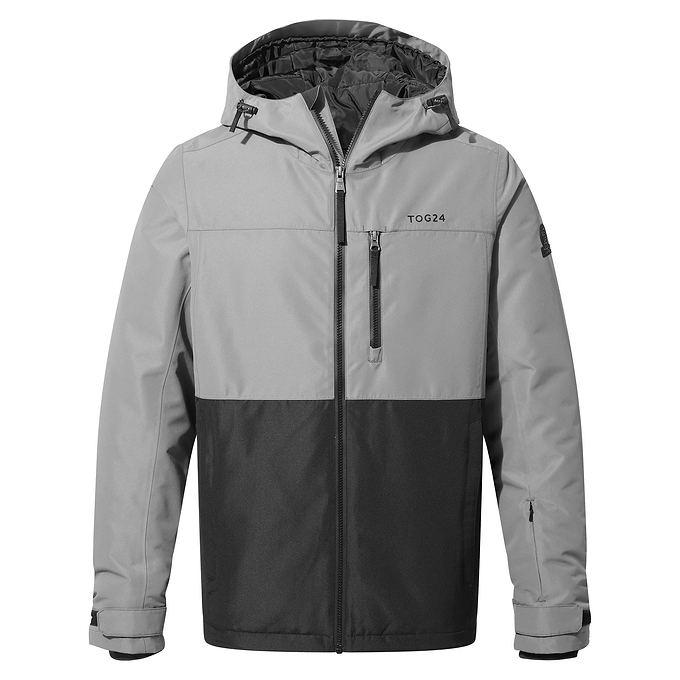 Whistler Mens Ski Jacket - Black/Steel Grey