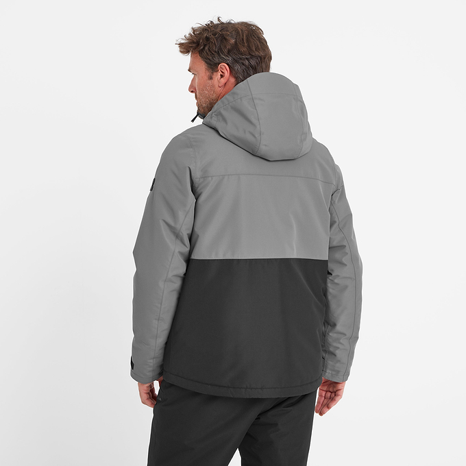 Whistler Mens Ski Jacket - Black/Steel Grey