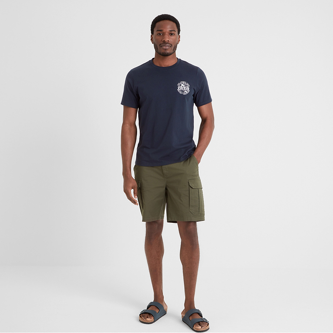 Whitby Mens T-Shirt - Dark Indigo