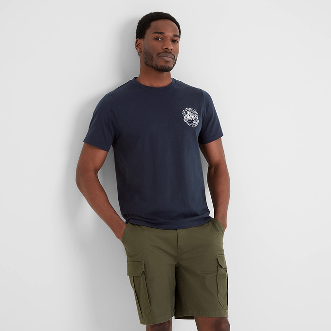 Whitby Mens T-Shirt - Dark Indigo
