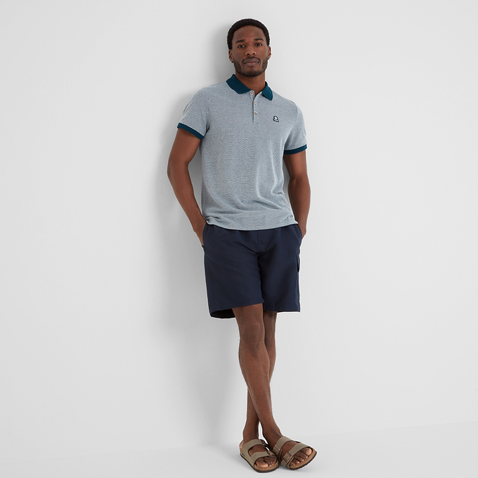 Whitley Mens Polo Shirt - Deep Sea Blue