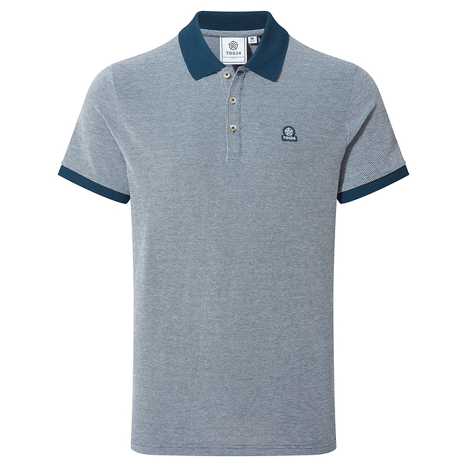 Whitley Mens Polo Shirt - Deep Sea Blue