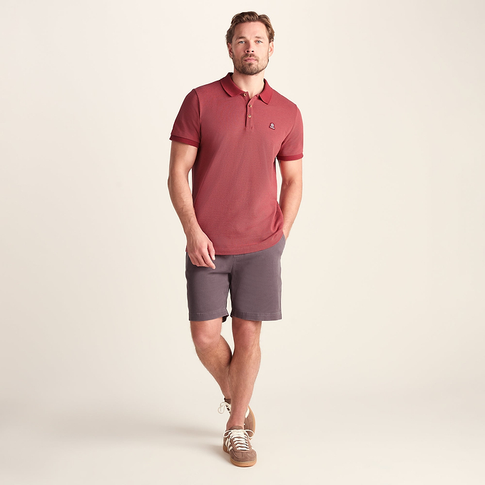 Whitley Mens 100% Cotton Polo Shirt - Redwood