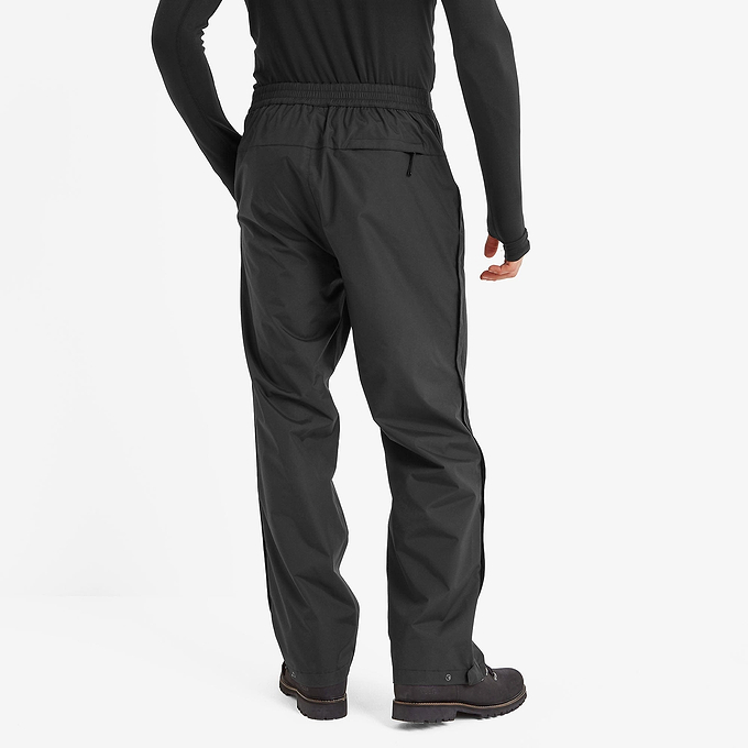 Wigton Mens Waterproof Trousers Short - Black